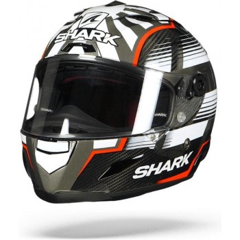 Shark Race-R Pro Carbon Zarco Malaysian Dra Carbon Rood Antraciet Integraalhelm - Motorhelm - Maat XL