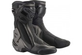 Alpinestars SMX Plus V2 Black Dark Gray Motorcycle Boots 40