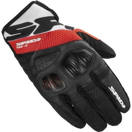 Spidi Flash-R Evo Red Motorcycle Gloves S