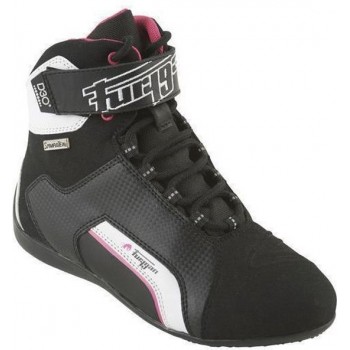 Furygan Jet D3O Sympatex Lady Black Pink Motorcycle Shoes 37
