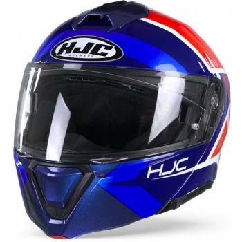 HJC I90 HOLLEN MC21 Blauw Systeemhelm - Motorhelm  - Maat M