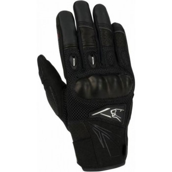 Bering Kiff Black Motorcycle Gloves T12