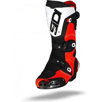 Sidi Mag-1 Air Red Fluo Black Motorcycle Boots 42