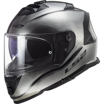 LS2 FF800 Storm motorhelm Jeans glans titanium