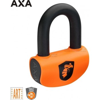 Axa Pro Disc Schijfremslot - ART4 - Zwart/Oranje