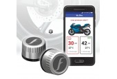 FoBo Bike 2 - Zilver - TPMS - Bandendruk meter- Bandenspanningsmeter - realtime - bluetooth- voor motorfietsen