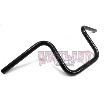 1 inch (25,4mm) Stuur Narrow Ape 22cm Zwart voor Harley-Davidson