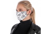 Mondkapje | mondmasker | gezichtsmasker | is van katoen, herbruikbaar,  mondkapje wasbaar. Geschikt voor OV