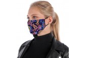 Mondkapje | mondmasker | gezichtsmasker | is van katoen, herbruikbaar, wasbaar. Geschikt voor OV