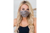 Premium kwaliteit katoen mondkapje - mondmasker - gezichtsmasker | herbruikbaar / Wasbaar | Cheetah