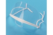 10 Stuks Transparant Mondkapje - Hygiënisch mondmasker - Plastic Gelaatmasker - Face shield - Herbruikbaar