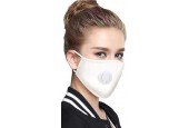 Premium kwaliteit katoen mondkapje - mondmasker - gezichtsmasker | herbruikbaar / Wasbaar | wit met filter