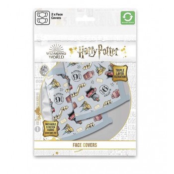 Harry Potter Hogwarts Express Face Covering (Pack Of 2)