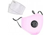 Mondkapje zacht roze met filter - Mama's Mondkapjes