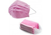 50 stuks roze mondkapjes mondmaskers niet-medisch met elastiek