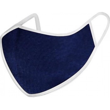 Kinder mondkapje - verstelbaar - mondmasker voor kinderen | navy blue