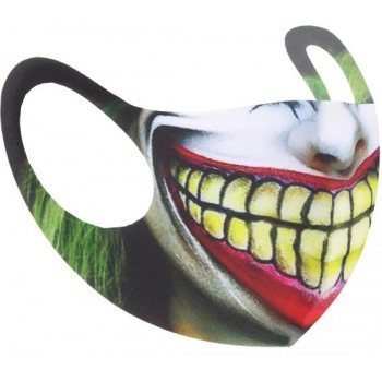 Attitude Holland Masker Joker Evil Grin Mondkapje Multicolours