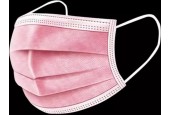 10 delig pakket Wegwerp mondkapjes hard roze
