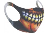Attitude Holland Masker Scary Skull Mondkapje Multicolours