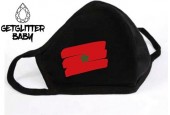 GetGlitterBaby - Niet Medisch Katoenen Mondkapje Zwart / Wasbaar Mondmasker Katoen - Marokko / Marokkaanse Vlag