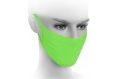 FIORE mondkapje neon groen niet medisch herbruikbaar