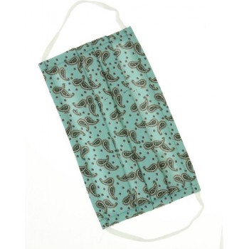 Mondkapje - Groen - Met luxe print - Comfortabele kwaliteit, met metalen beugel