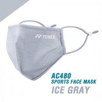 Yonex sports face mask | very cool | grijs