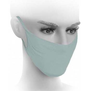 FIORE mondmasker in de kleur licht groen niet medisch herbruikbaar