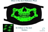 Glow in the dark Mondkapje - Halloween Masker - Halloween Mondkapje - Mondmasker Glow in the dark