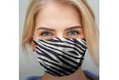 Stoffen mondkapje Zebra - Medium | Wasbaar | Optimale bescherming