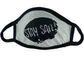 Stay Safe | Maat M (jeugd 11 - 17 jaar)  | Mondkapje met tekst | Wasbaar | Niet-Medisch | Herbruikbaar