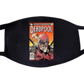 Mondkapje Marvel Superhelden Deadpool - wasbaar