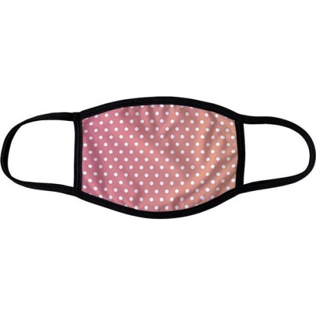 Mondkapje | wasbaar mondmasker | Stipjes verloop roze | Leuke mondkapjes