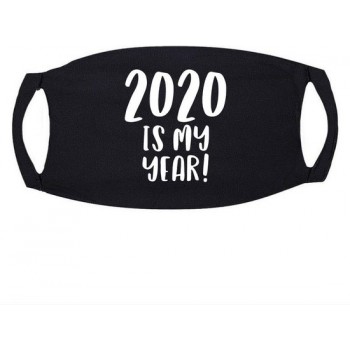 ZWART MONDKAPJE 2020 IS MY YEAR