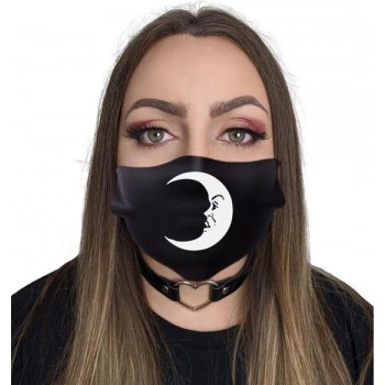 Twisted Apparel Masker Crescent Mondkapje Zwart