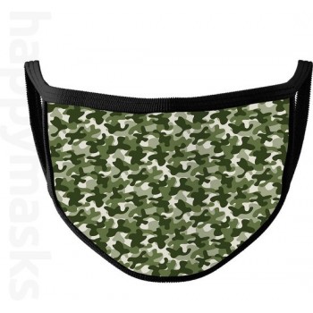 Mondkapje - Camouflage N°6 mondmakser | Wasbaar | Niet-medisch