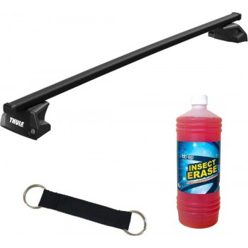 Thule dakdragers compleet voor DACIA  Duster 14-17 SquareBar met geïntegreerde / gesloten dakrails
