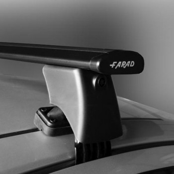 Dakdragers Kia Rio 5 deurs hatchback vanaf 2017 - Farad wingbar zwart
