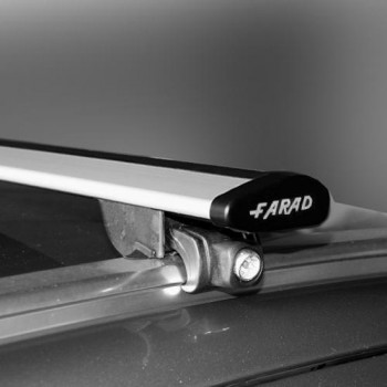 Dakdragers Audi A3 Sportback vanaf 2013 met gesloten dakrails - Farad wingbar