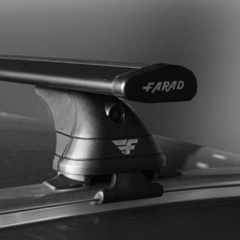 Dakdragers Bmw X2 (F39) SUV vanaf 2018 - Farad aluminium wingbar zwart