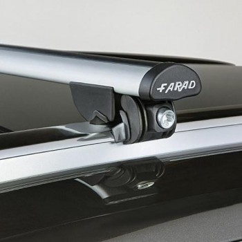 Faradbox Dakdragers Audi A6 All Road 2007-2013 gesloten dakrail, 100kg laadvermogen