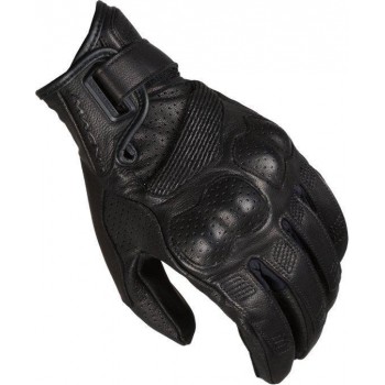 Macna Bold Black Motorcycle Gloves  L