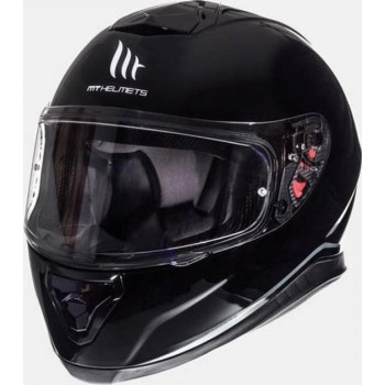Helm MT Thunder III sv Solid zwart XL