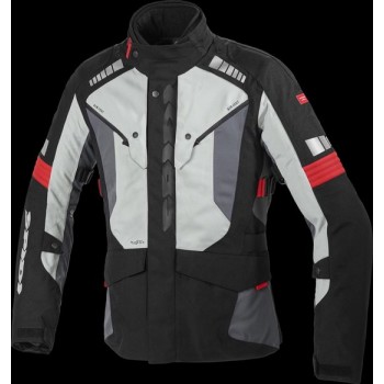 SPIDI OUTLANDER H2OUT ICE RED MOTORCYCLEC JACKET L