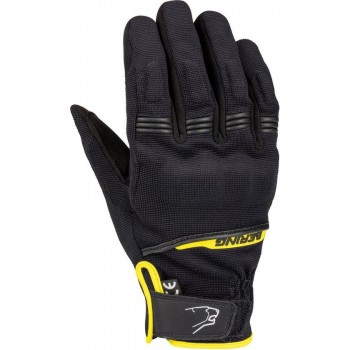 Bering Borneo handschoen zwart/fluo geel