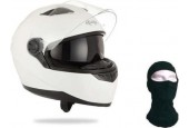 STORMER Witte helm voor volledige pusher + kap