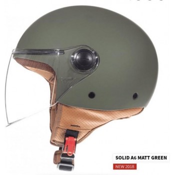 MT Street helm mat groen XL