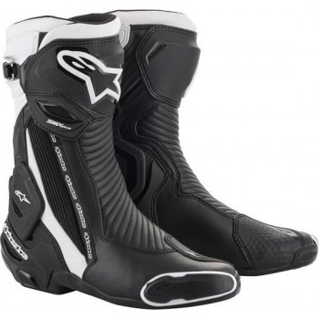 Alpinestars SMX Plus V2 Black White Motorcycle Boots 43