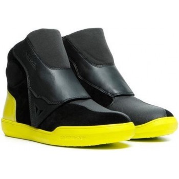Dainese Dover Gore-Tex Black Fluo Yellow Motorcycle Shoes 42