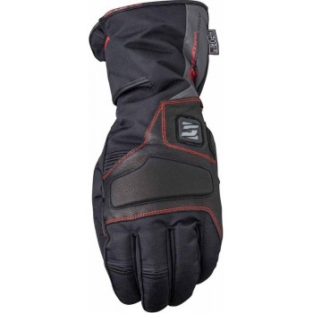 Five HG3 WP Black Heated Motorcycle Gloves L